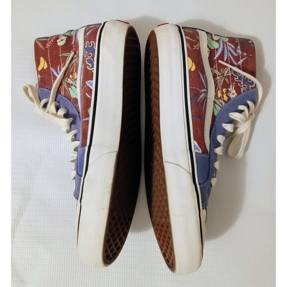 Vans Sk8-Hi 138 Decon Hawaiian Jungle Canvas High Top Sneakers Men’s 8.5 - Picture 2 of 9